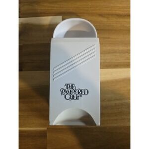 Vintage~ The Pampered Chef Adjustable Dry Measuring Cup 1/8 to 1/2 cup, ml & Tbs